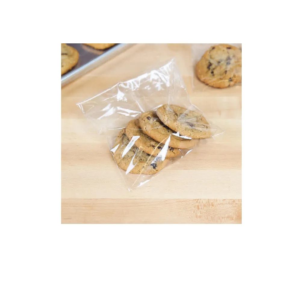 200 Pc Fold Top Sandwich Bags Poly Snacks School Lunch Travel Camp Storage New !