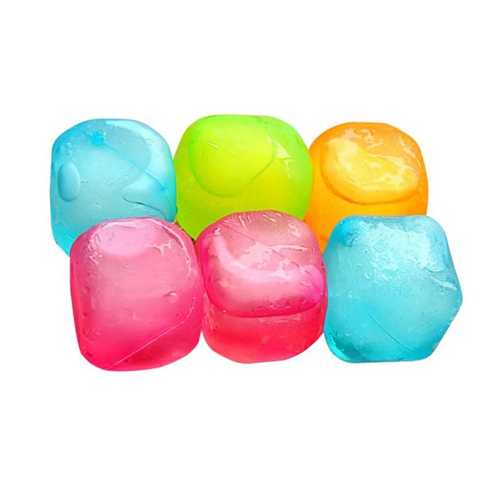 30 Reusable Ice Cubes Refreezable Drinks Whiskey Washable Non Melting Ice Cube