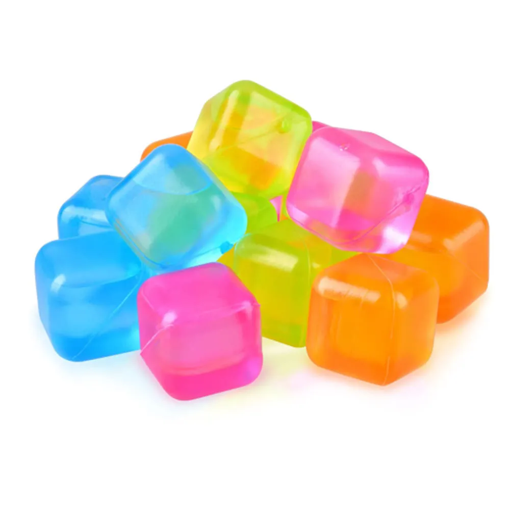 30 Reusable Ice Cubes Refreezable Drinks Whiskey Washable Non Melting Ice Cube