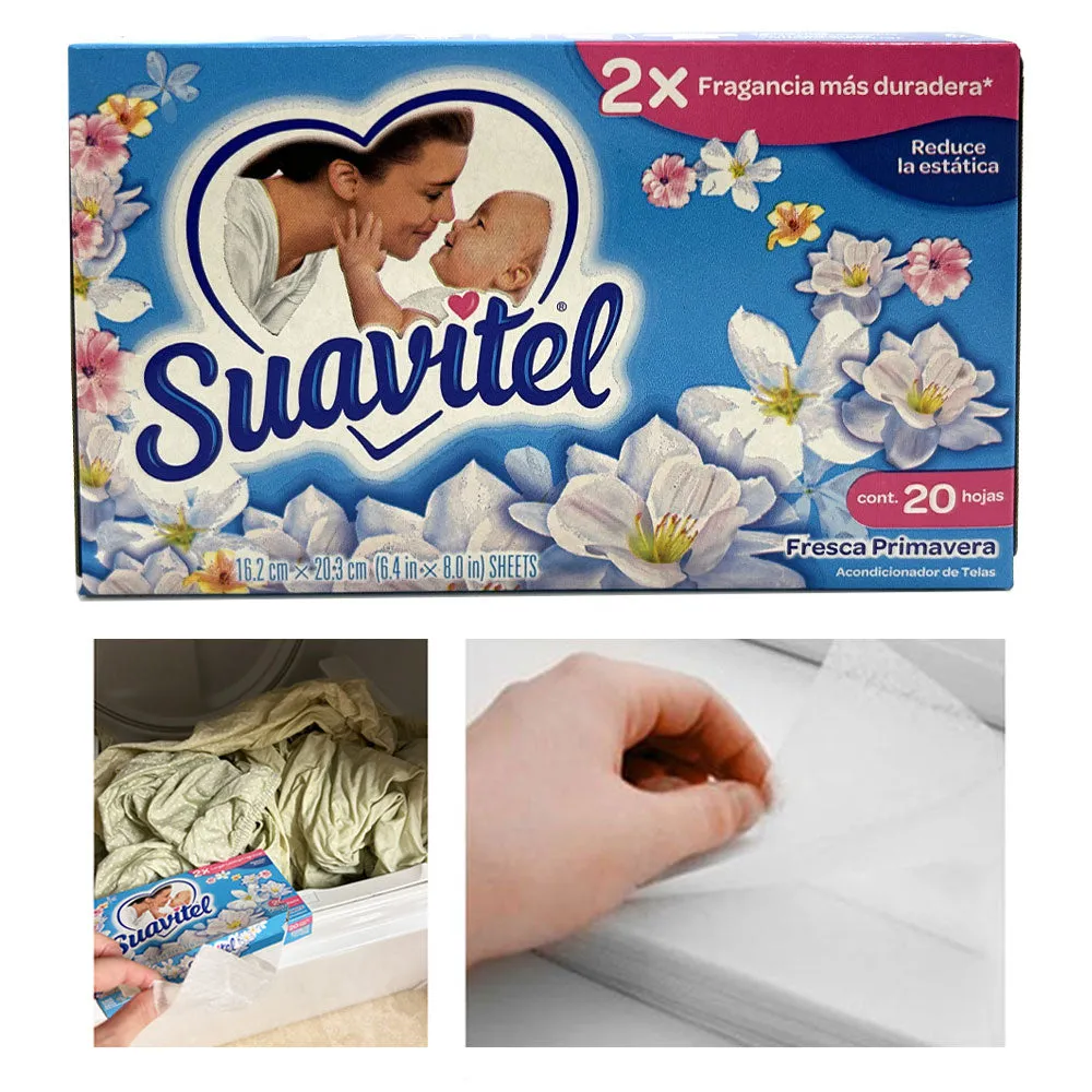 40ct Laundry Dryer Sheets Fabric Softener Strong Clean Scent Reduce Static Lint