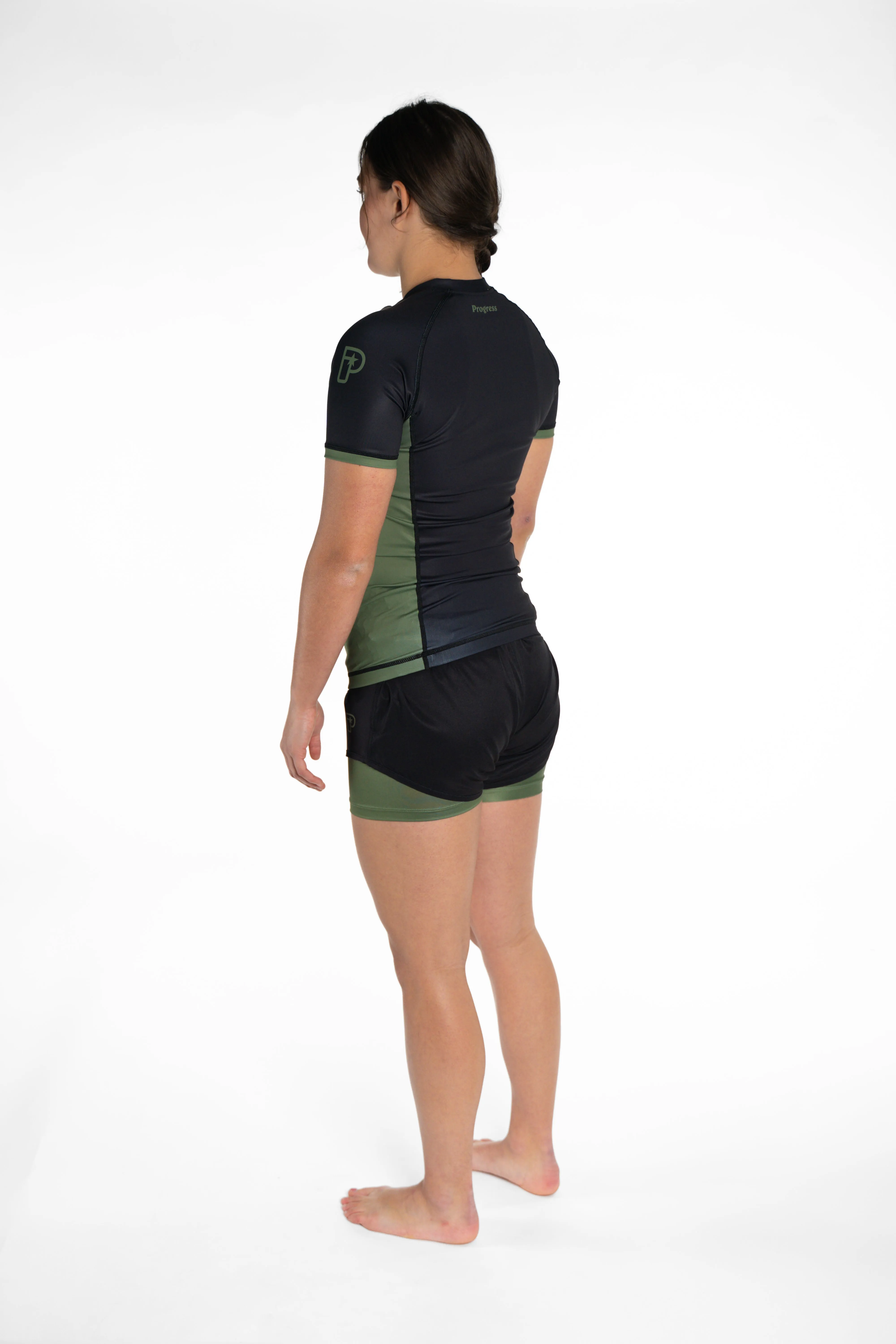 Academy   Black Women's Hybrid Shorts