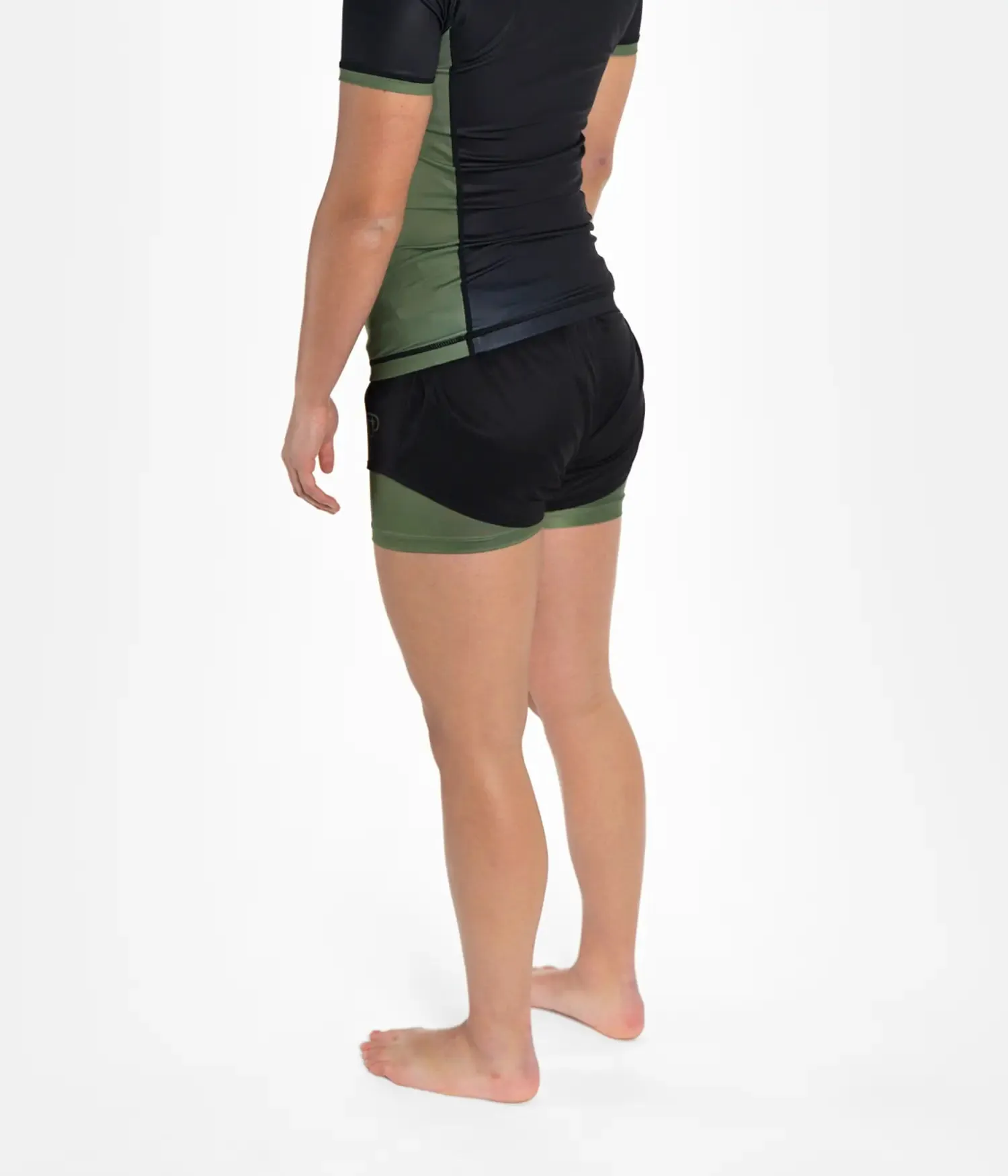 Academy   Black Women's Hybrid Shorts