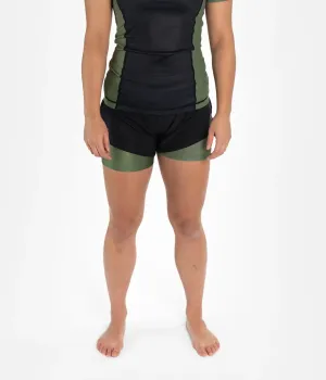 Academy   Black Women's Hybrid Shorts
