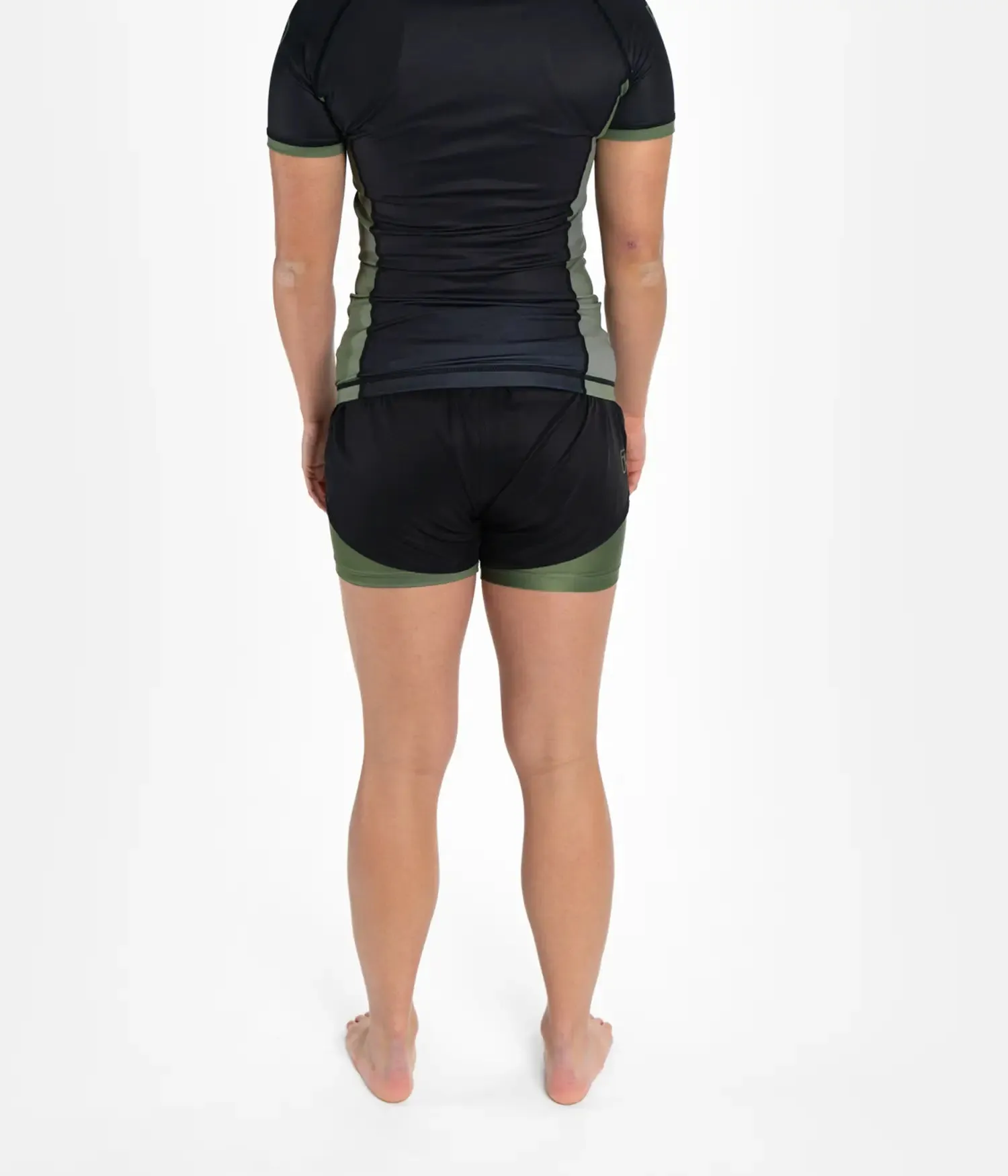 Academy   Black Women's Hybrid Shorts