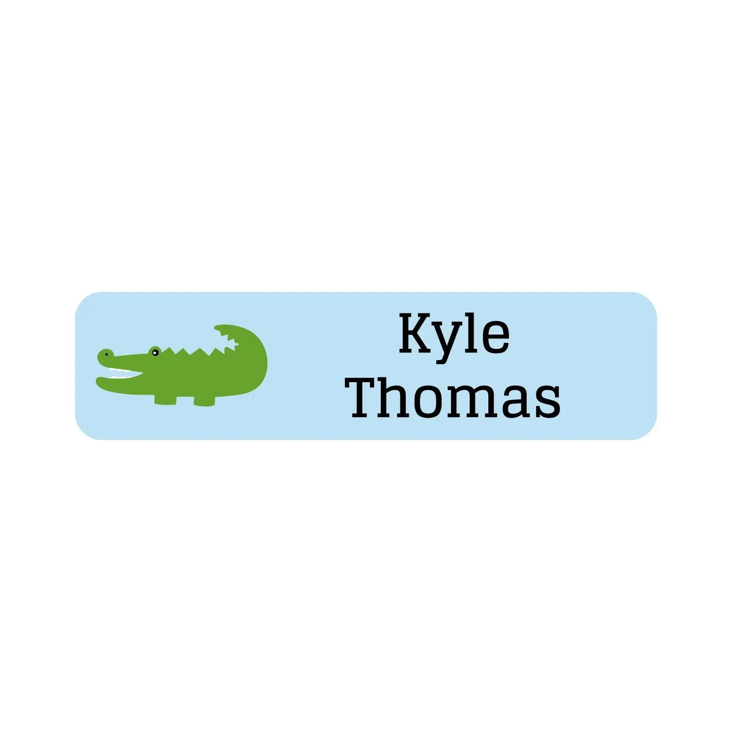 Alligator Name Labels