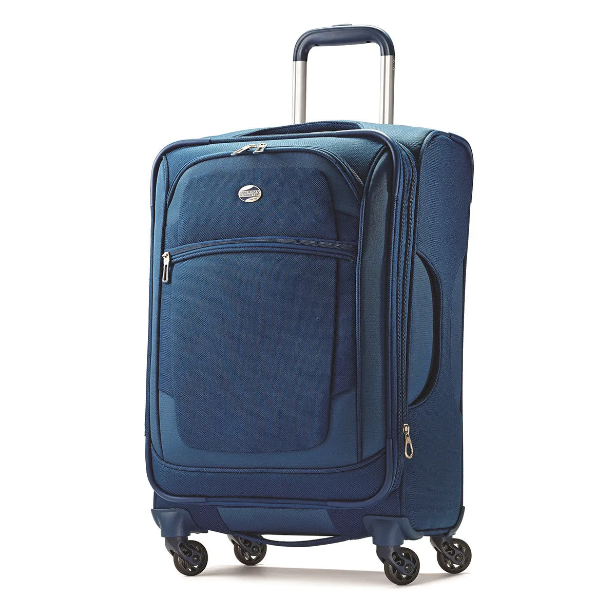 American Tourister Moroccan Blue ILite Extreme Expandable 21" Carry-On Spinner