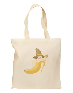 Ben Banana Wizard - Cute Fruit Halloween Grocery Tote Bag