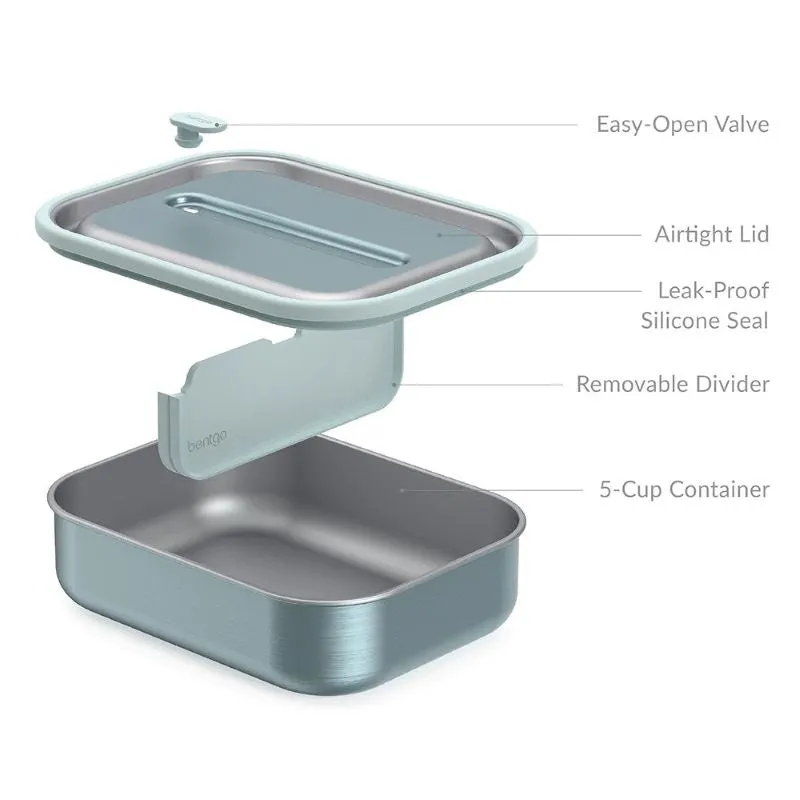 Bentgo Stainless Steel Lunch Box With Divider
