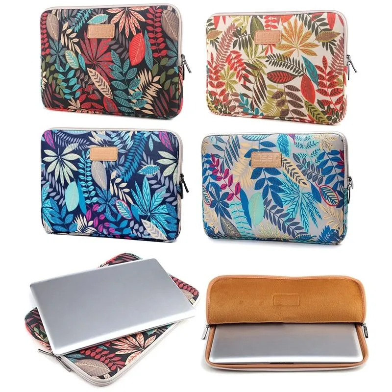 Colourful Leaves Sleeve Case for Macbook Samsung Sony Dell Alienware Chuwi Asus Hp Laptops