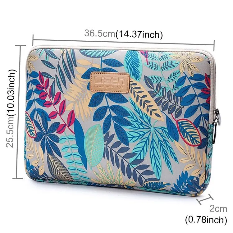 Colourful Leaves Sleeve Case for Macbook Samsung Sony Dell Alienware Chuwi Asus Hp Laptops