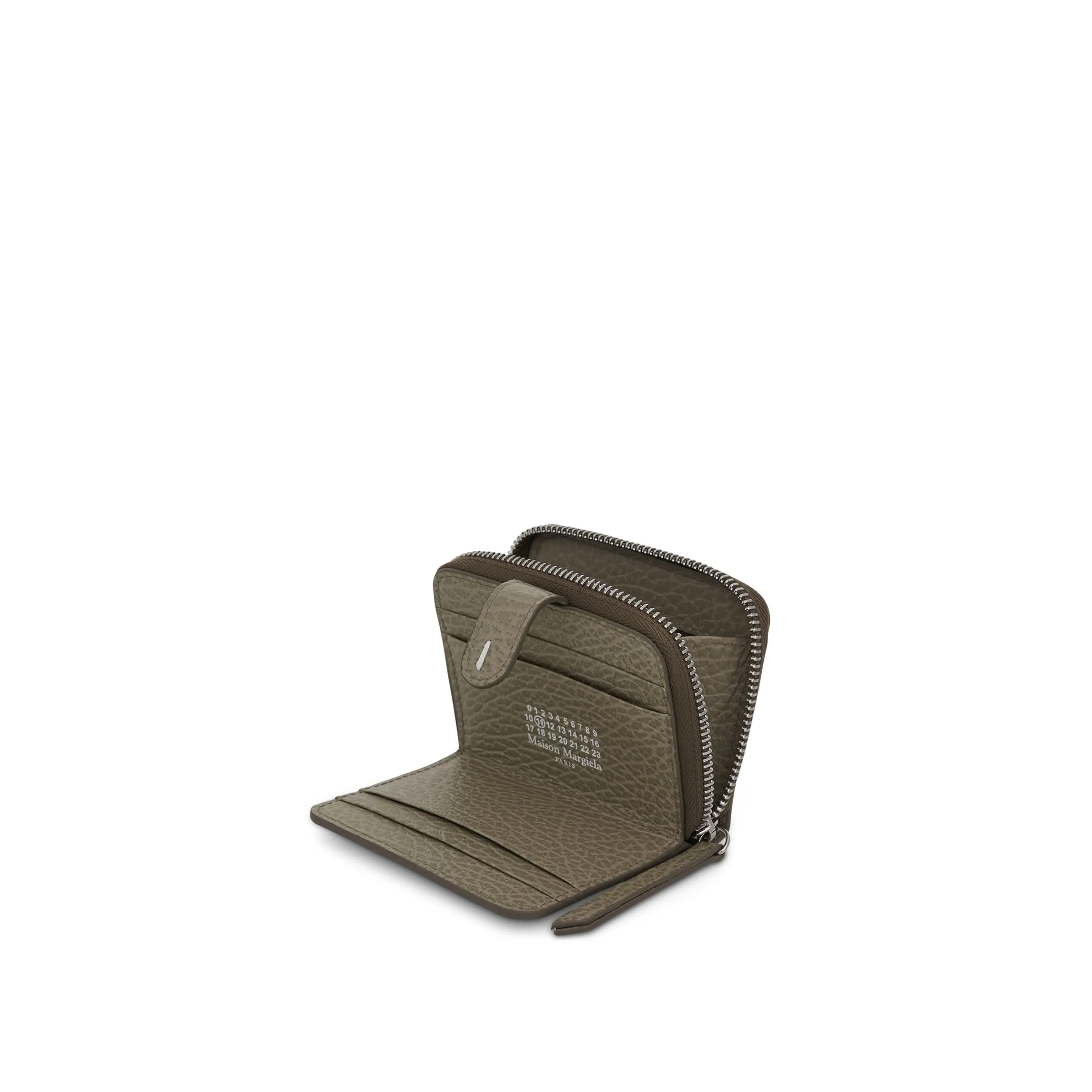 Compact Zip Around Wallet in Bleach