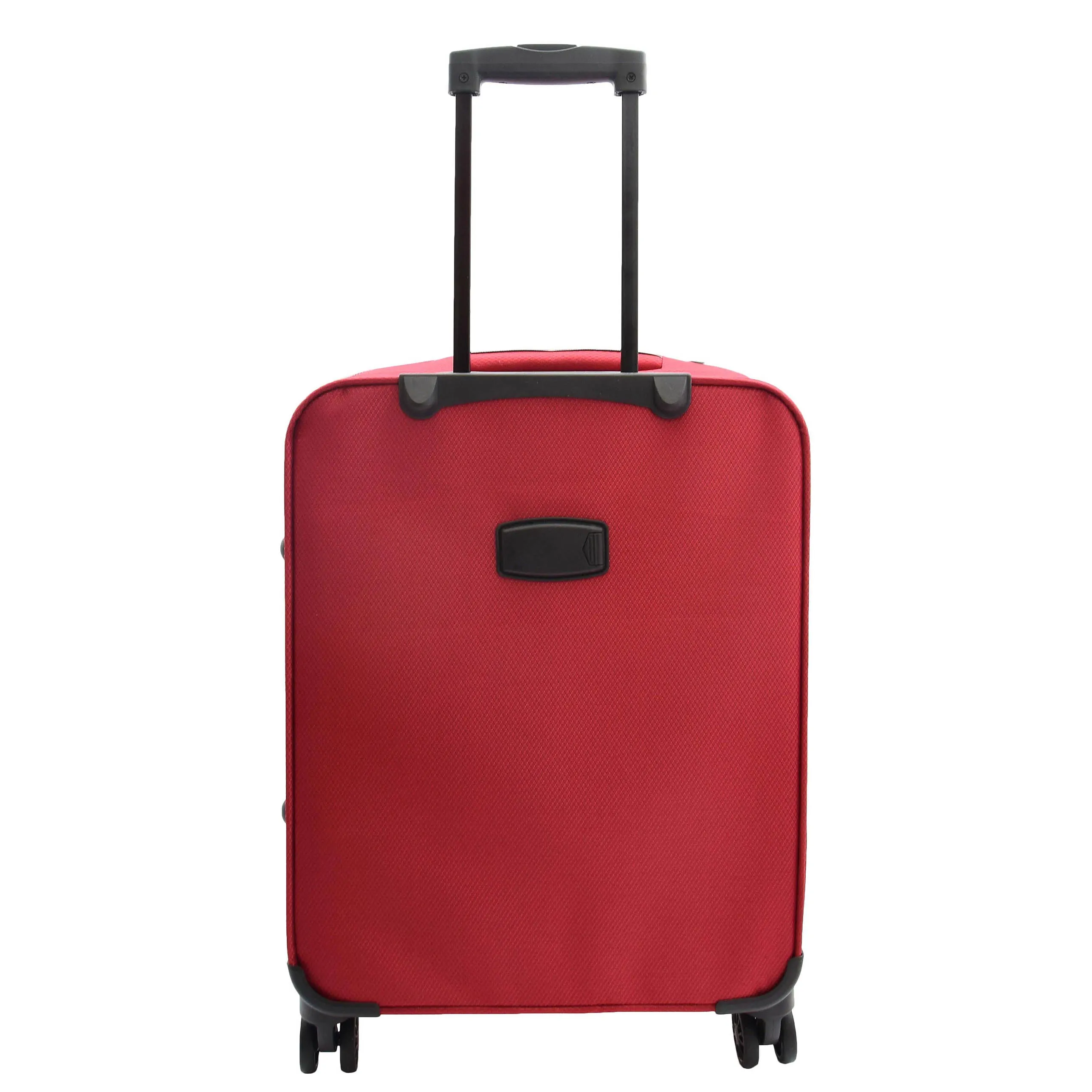 DR524 Expandable Lightweight Soft Luggage Suitcases With Four Wheels Red