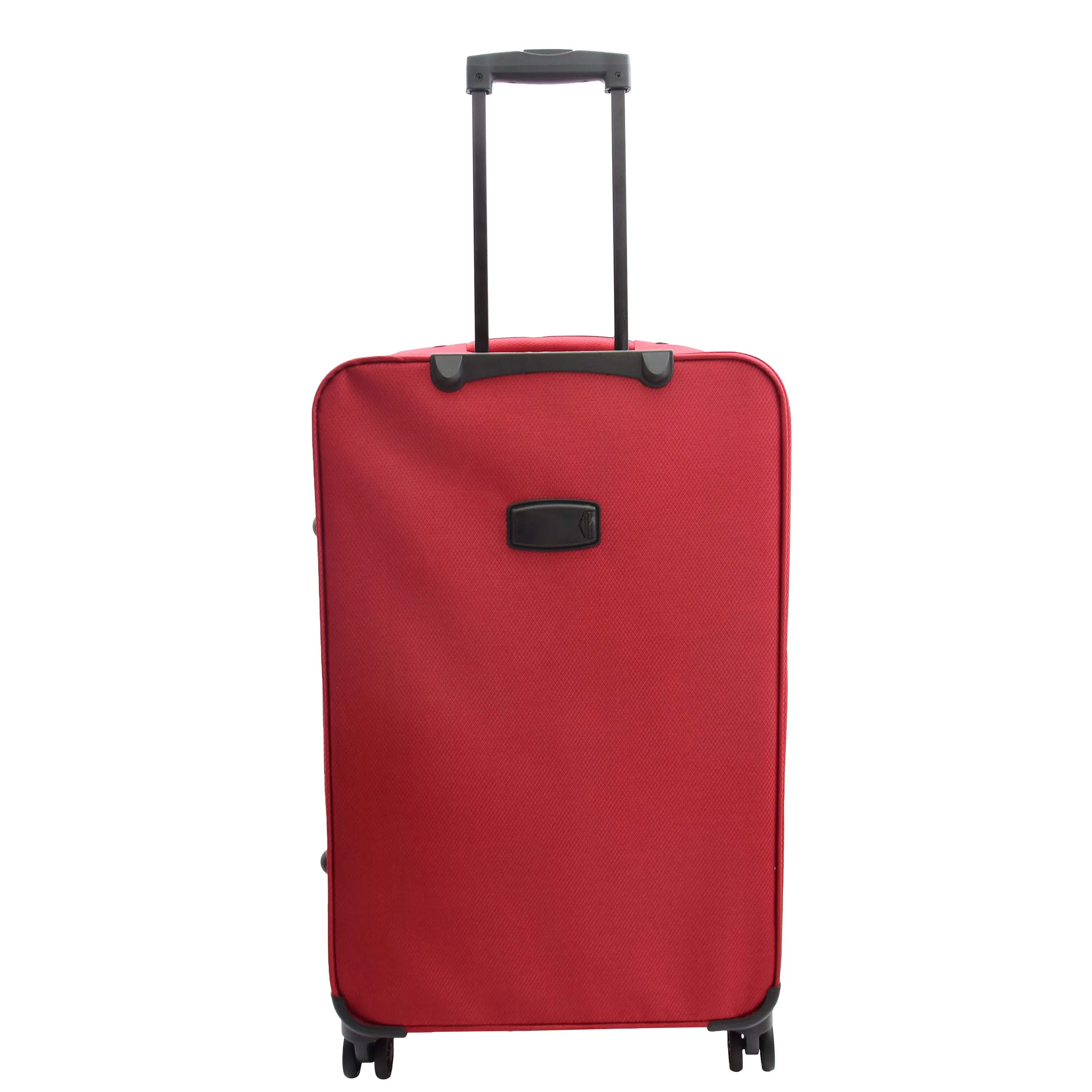 DR524 Expandable Lightweight Soft Luggage Suitcases With Four Wheels Red