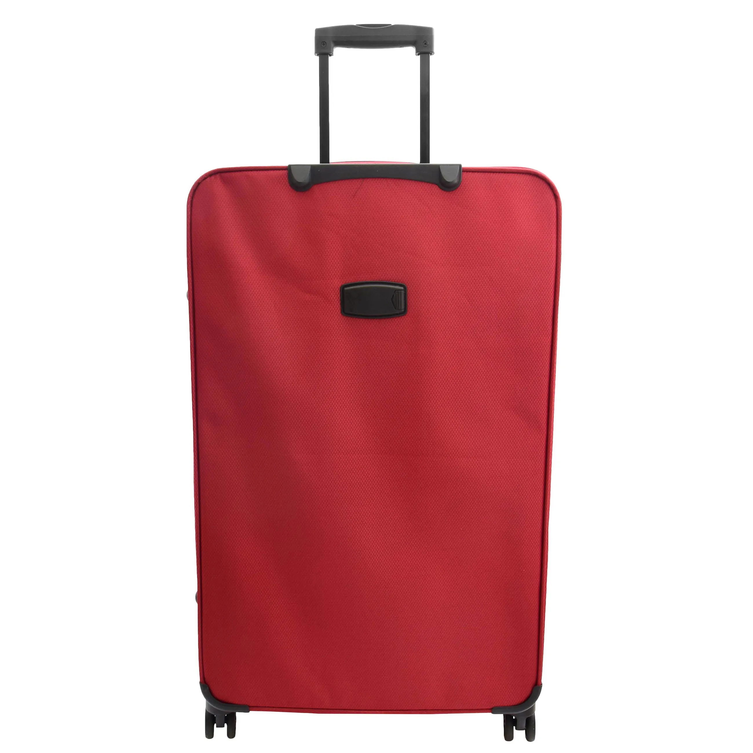 DR524 Expandable Lightweight Soft Luggage Suitcases With Four Wheels Red