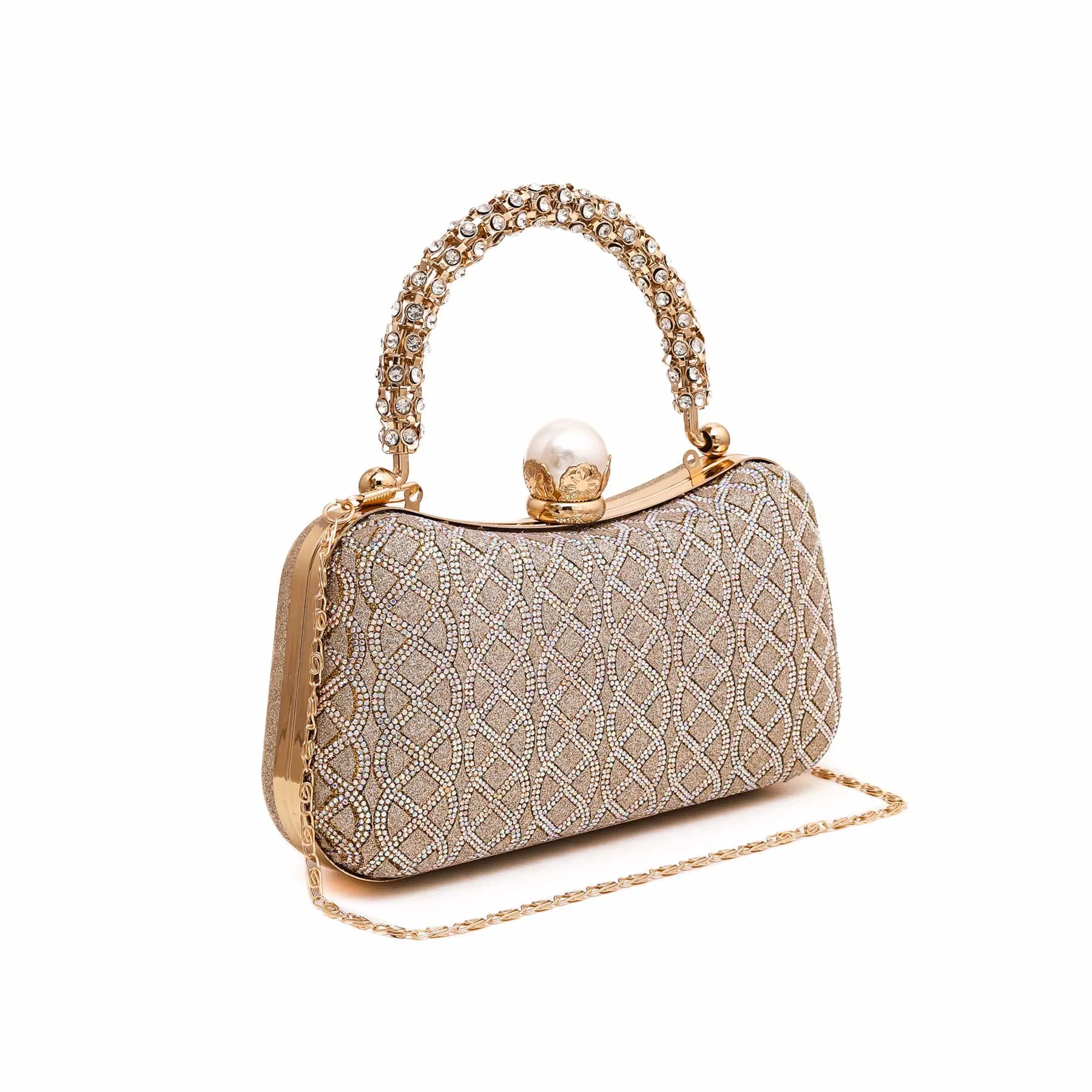 Golden Bridal Clutch P15559
