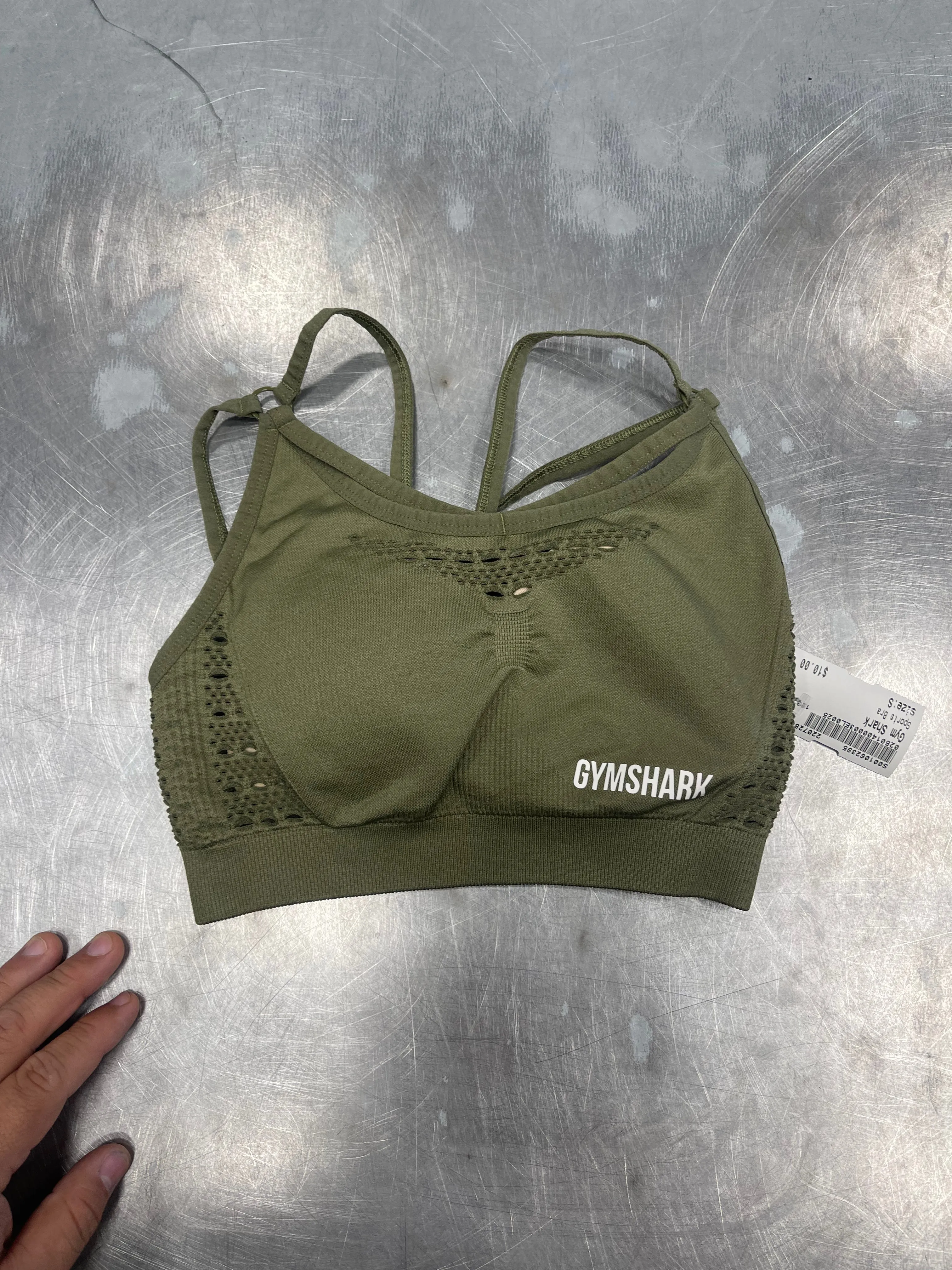 Gym Shark Sports Bra Size Small 2395