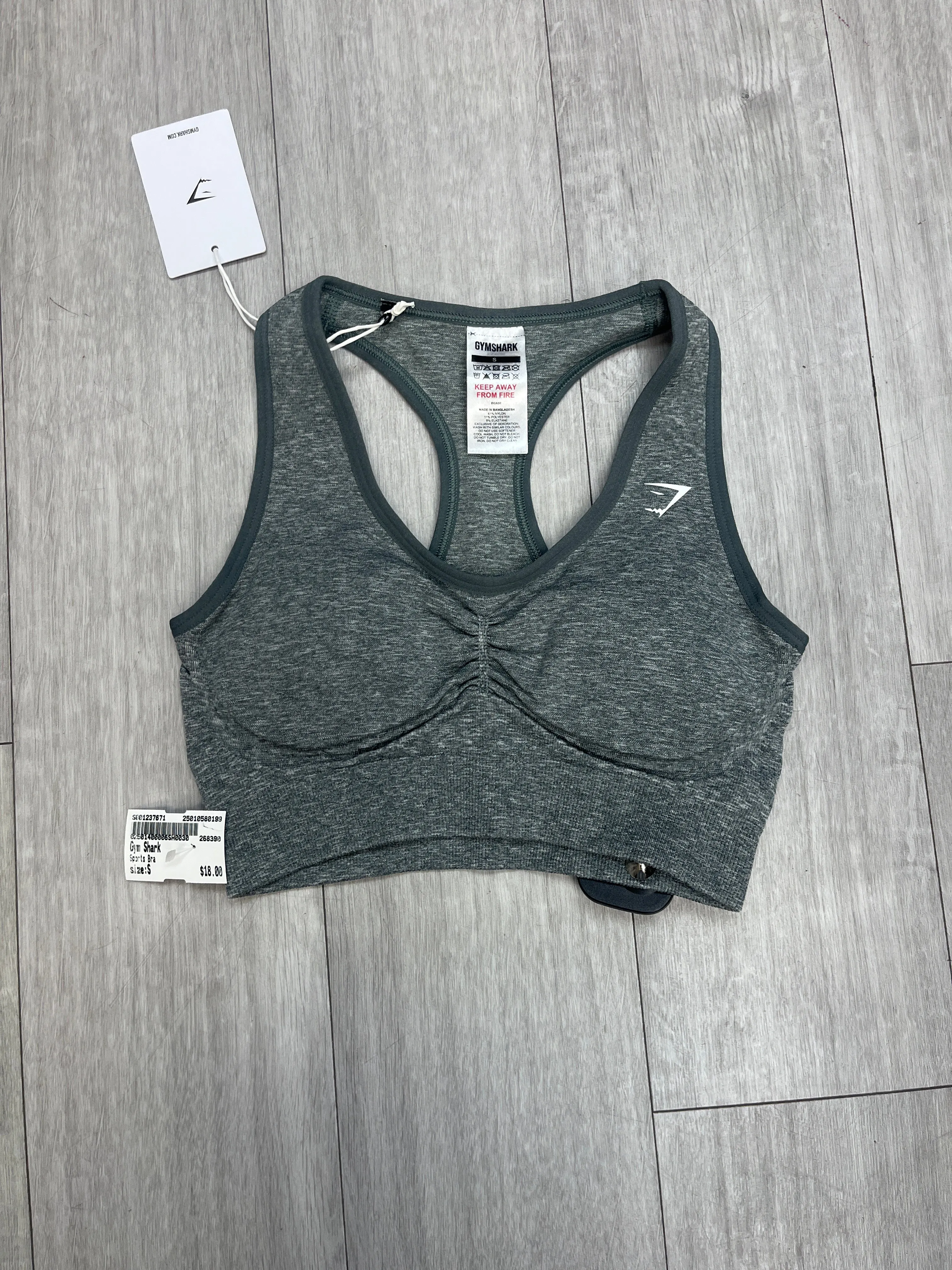 Gym Shark Sports Bra Size Small 7671