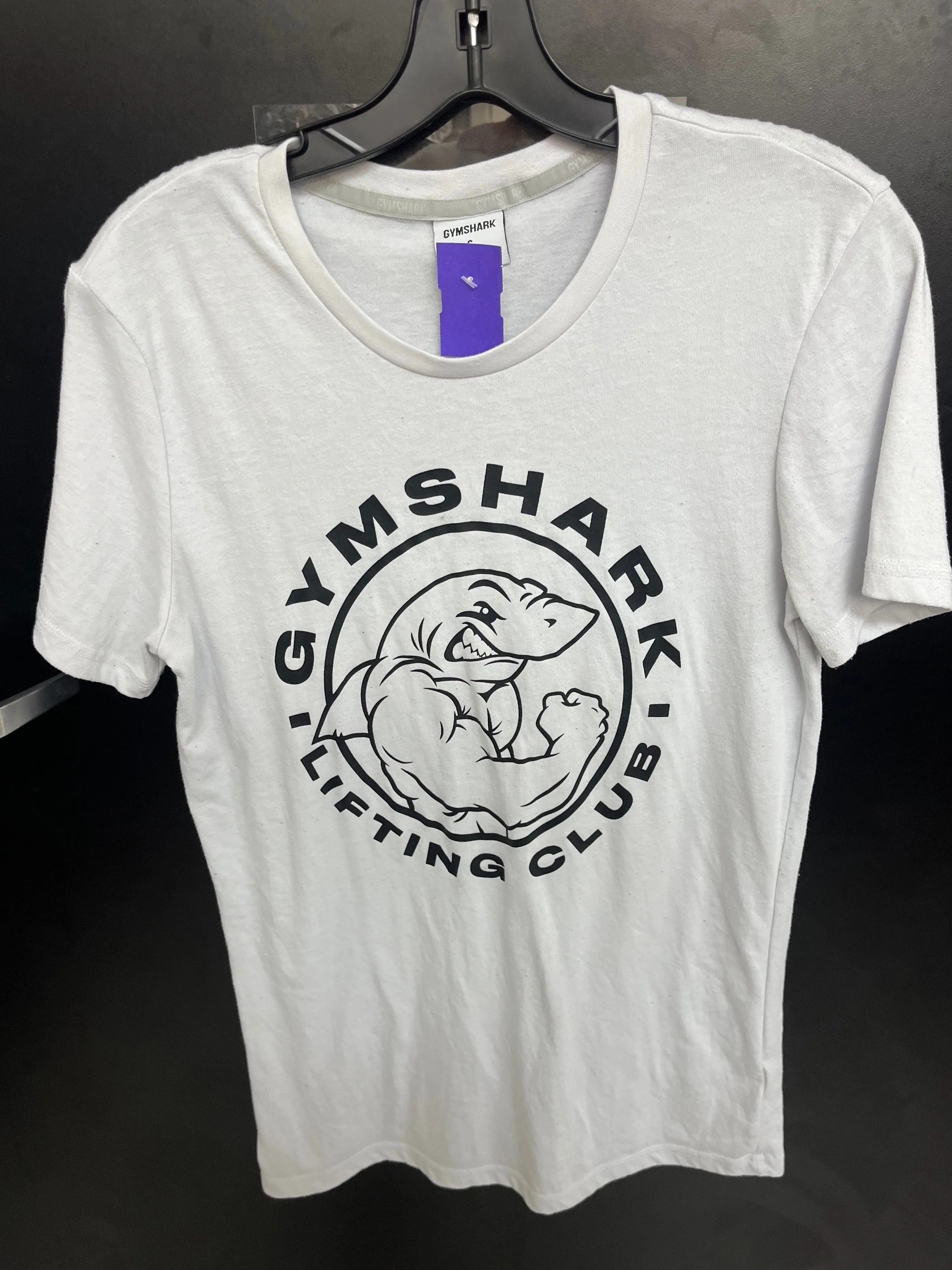 Gym Shark T-Shirt Size Small 9983