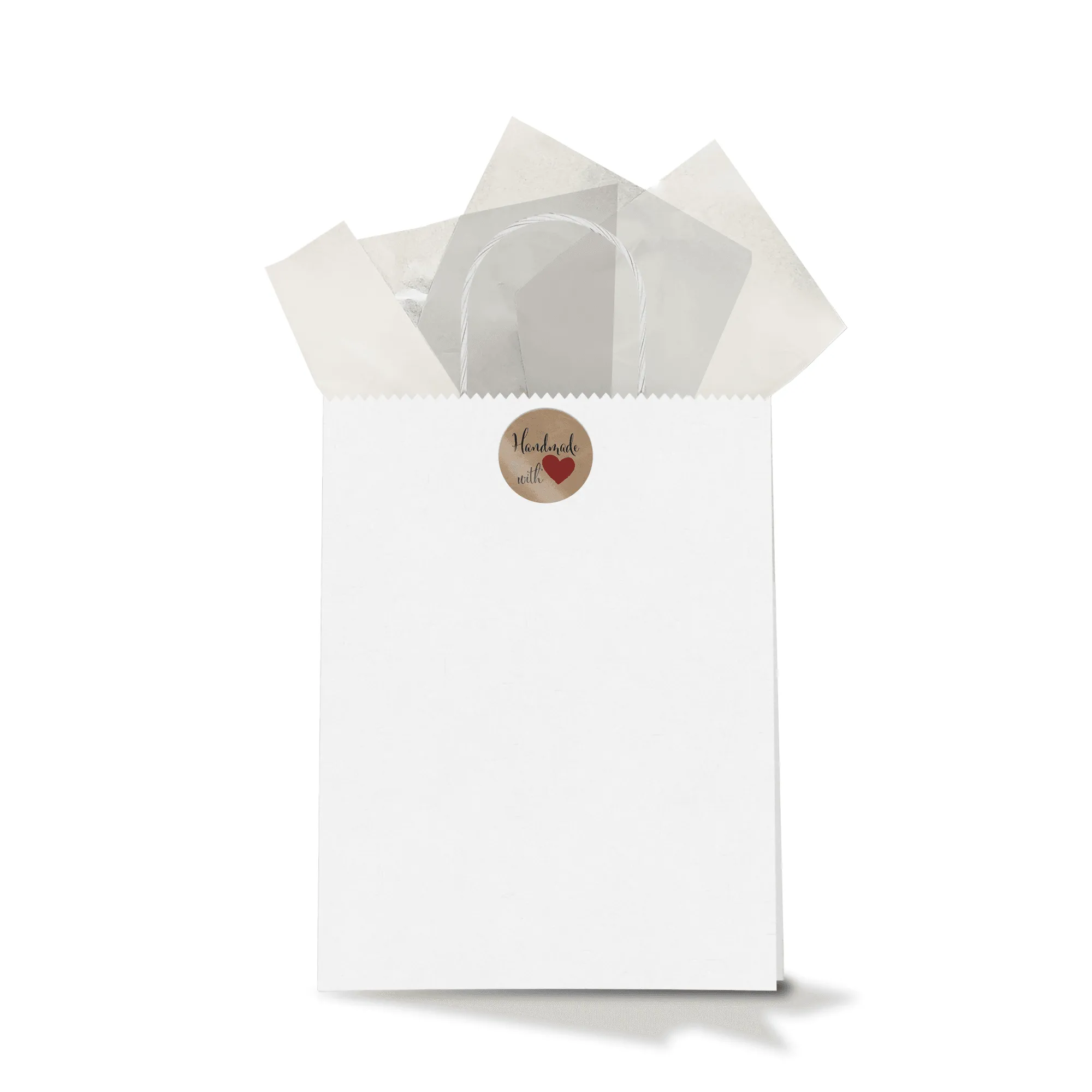 Handmade with Love Stickers