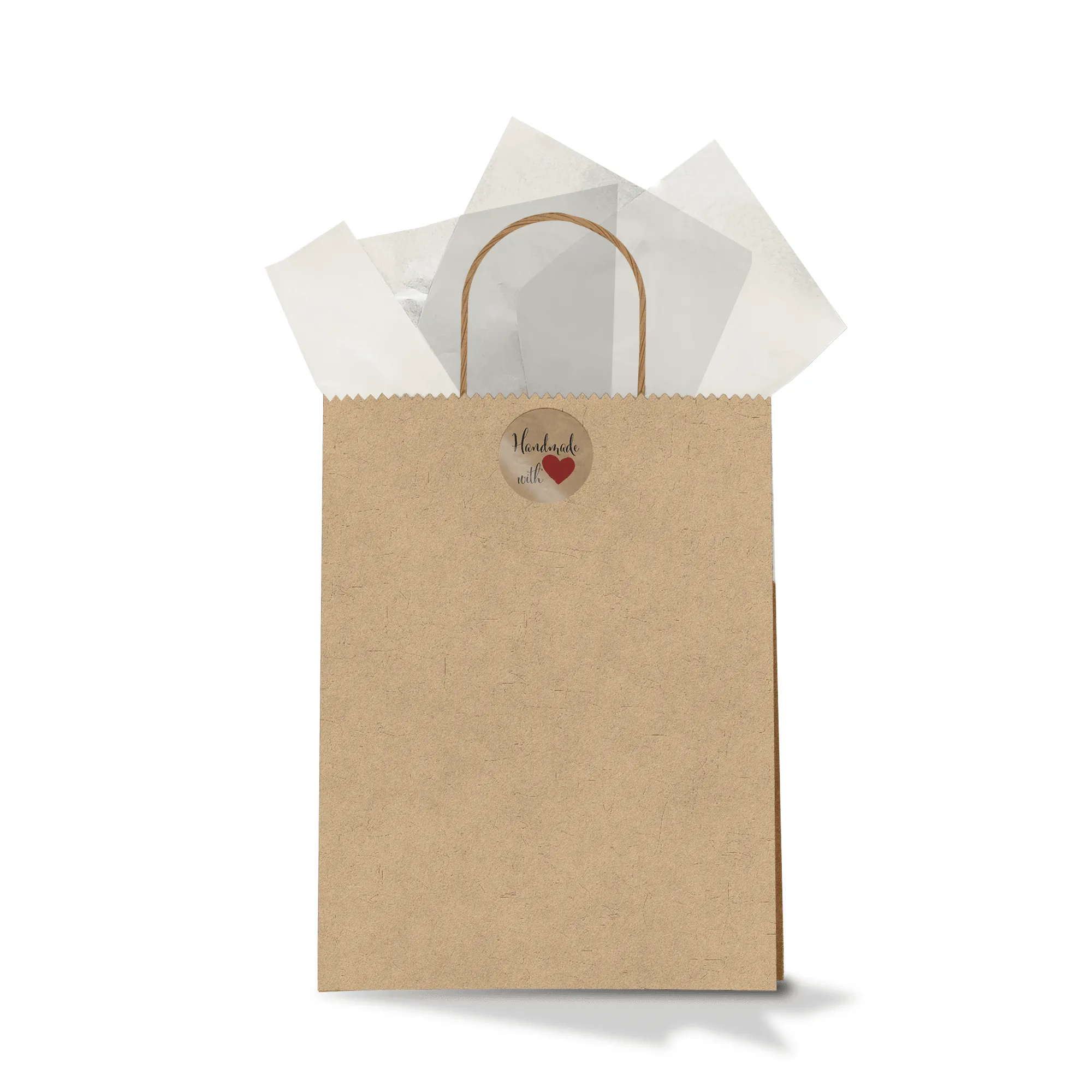 Handmade with Love Stickers