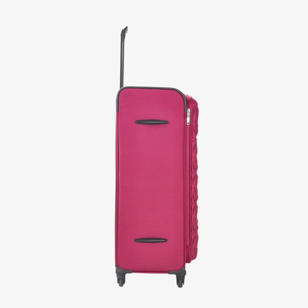 Jewel Set of 3 Suitcases in Pink