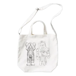 KAWS x Uniqlo Warhol 2Way Tote Bag White