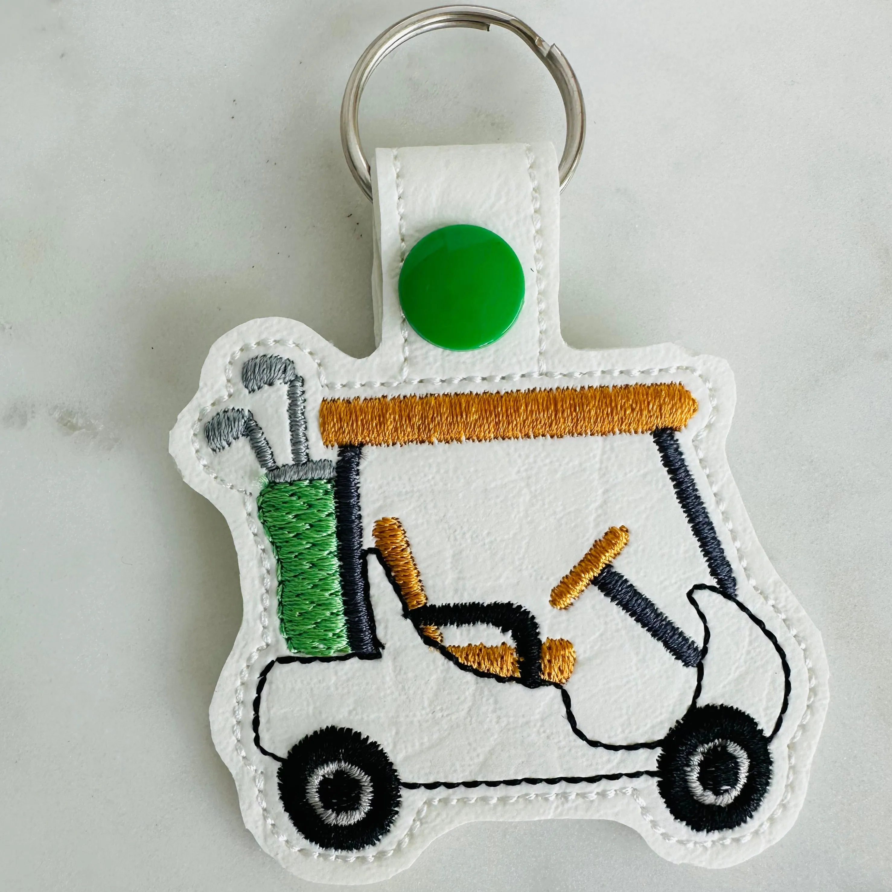 Keyring/Keychain - Golf Cart