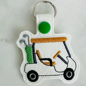 Keyring/Keychain - Golf Cart