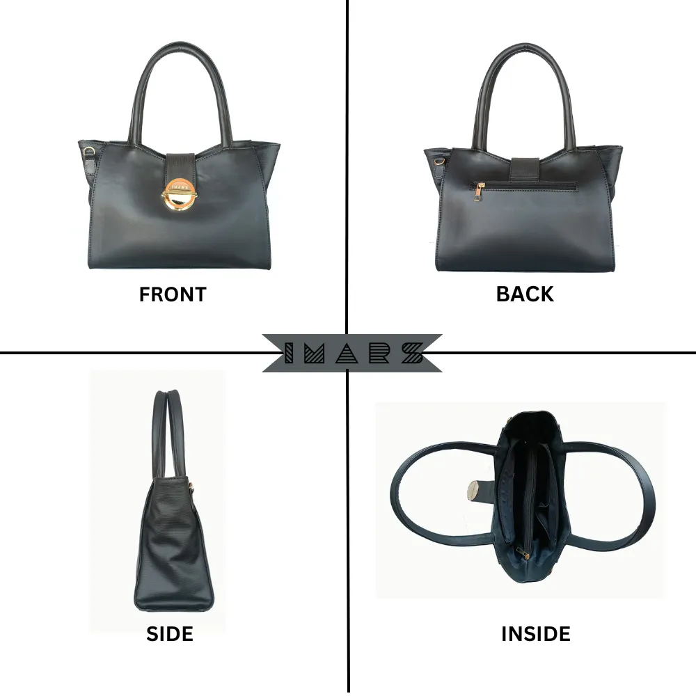 Modern Black Shoulder Bag Perfect For Women & Girls