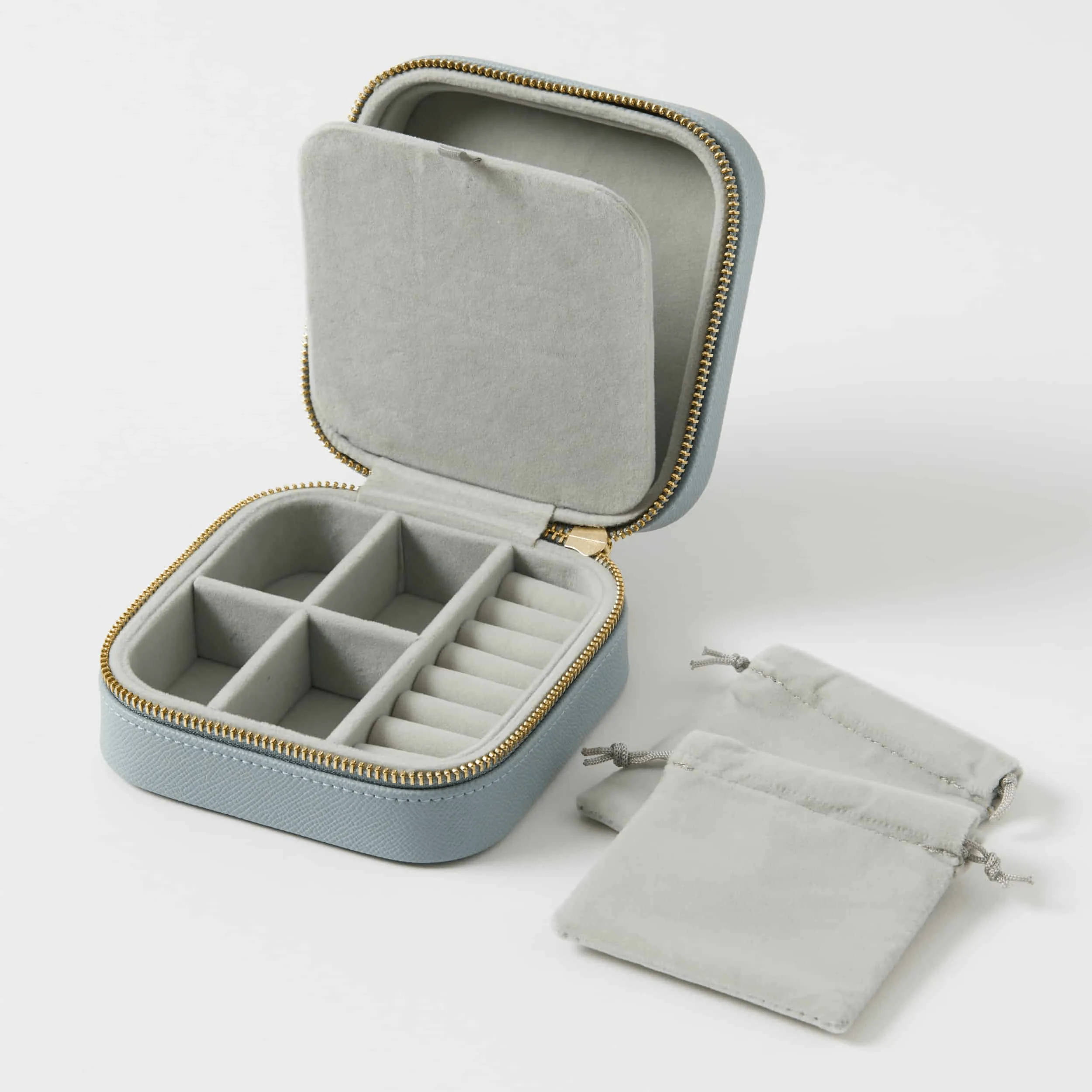 Pilbeam Living Calla Square Jewellery Case - Seafoam