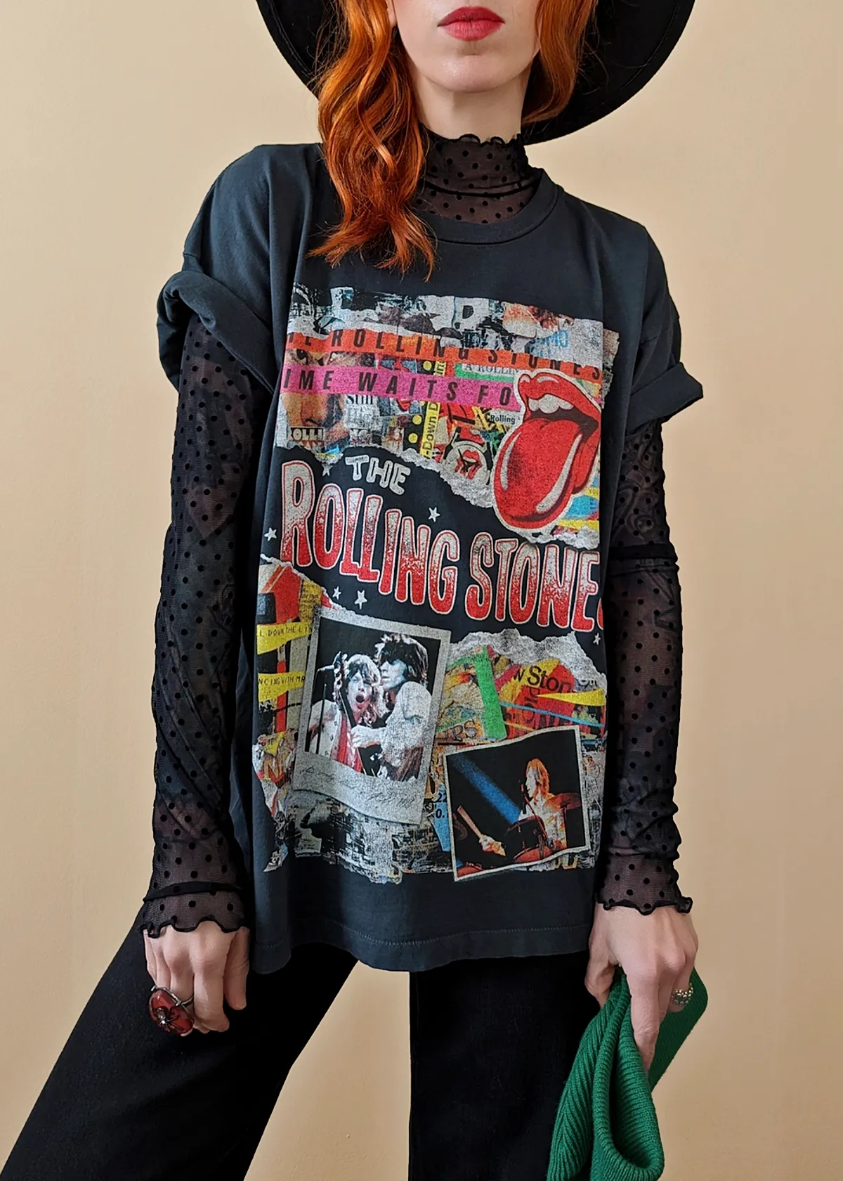 Rolling Stones Time Waits Merch Tee