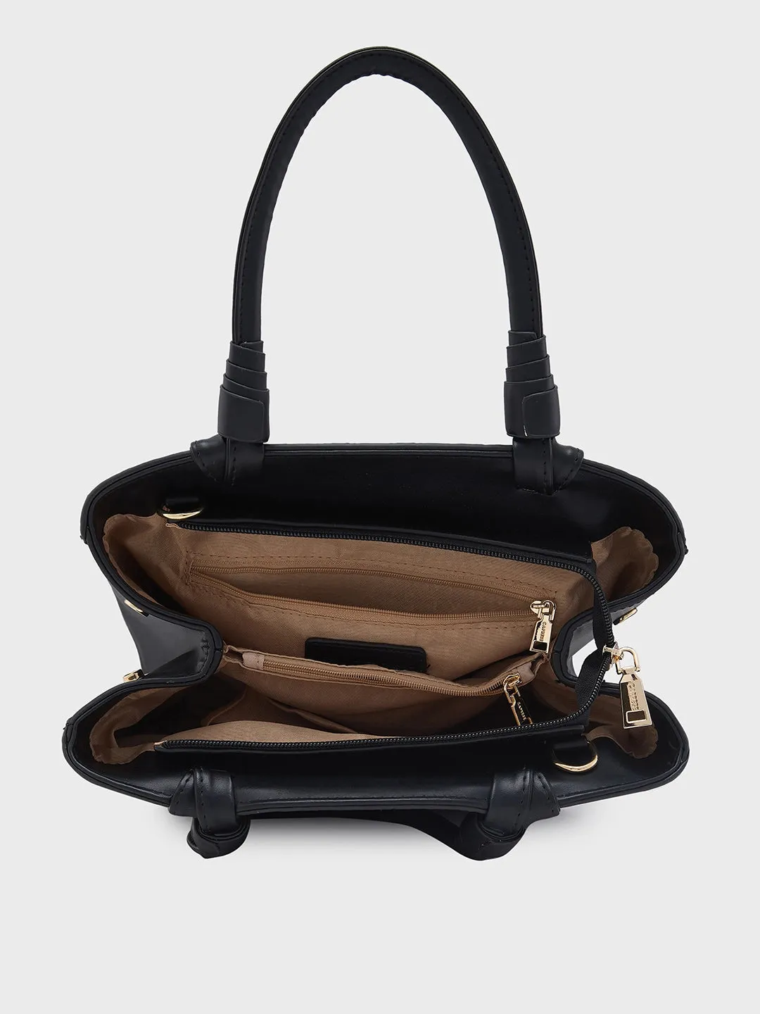 Rosa Tote Medium Black Handbag Black