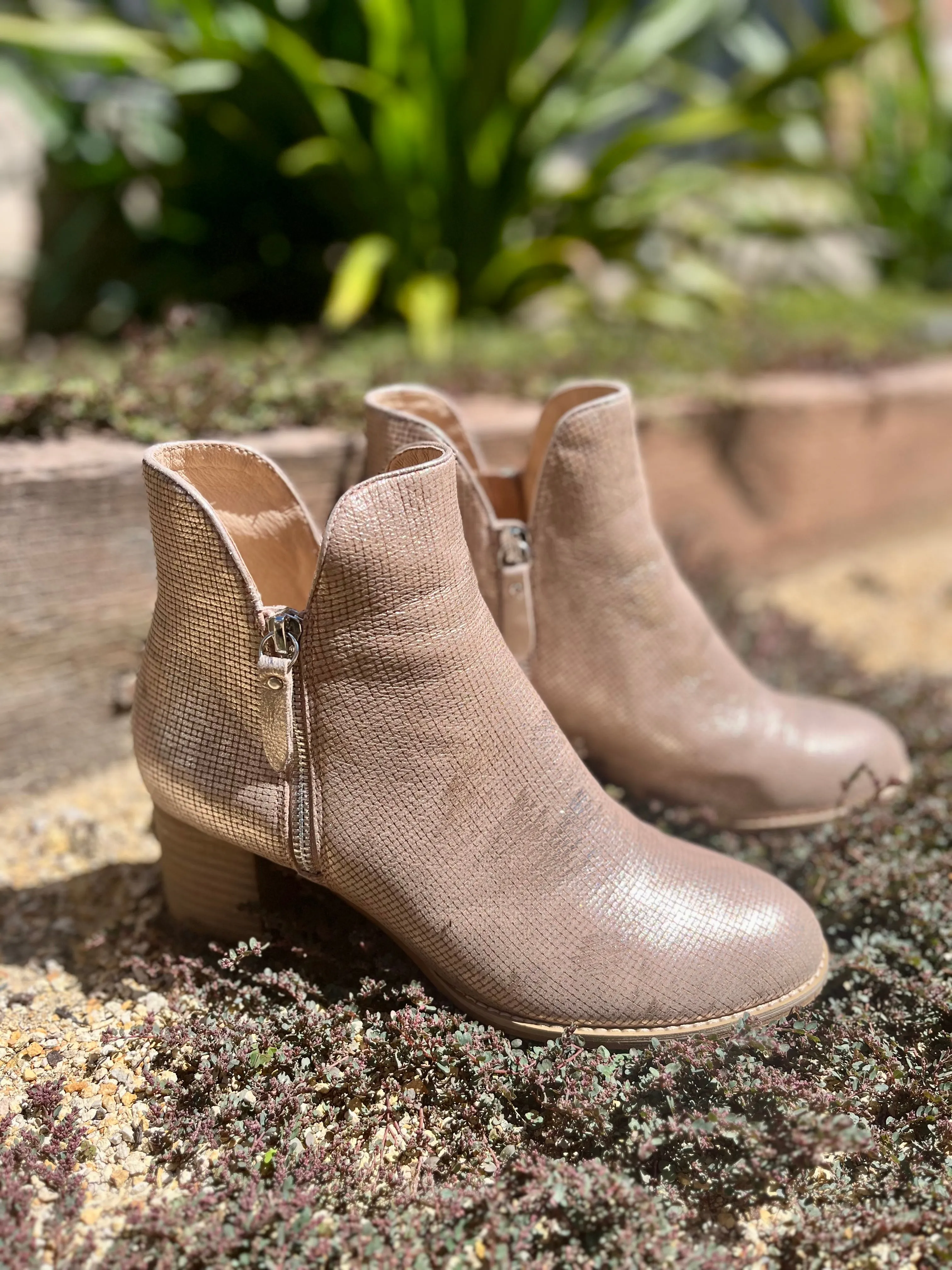 Shiannely Boots - Platino Natural