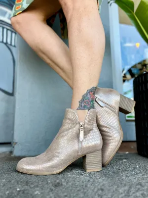 Shiannely Boots - Platino Natural