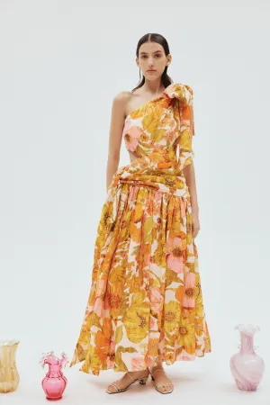 Silas One Shoulder Gown