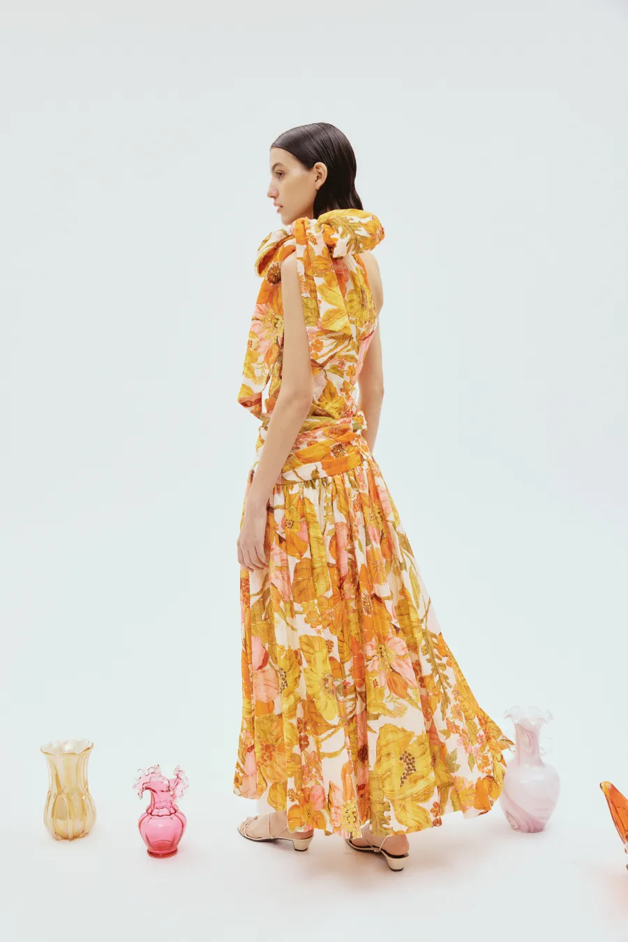 Silas One Shoulder Gown
