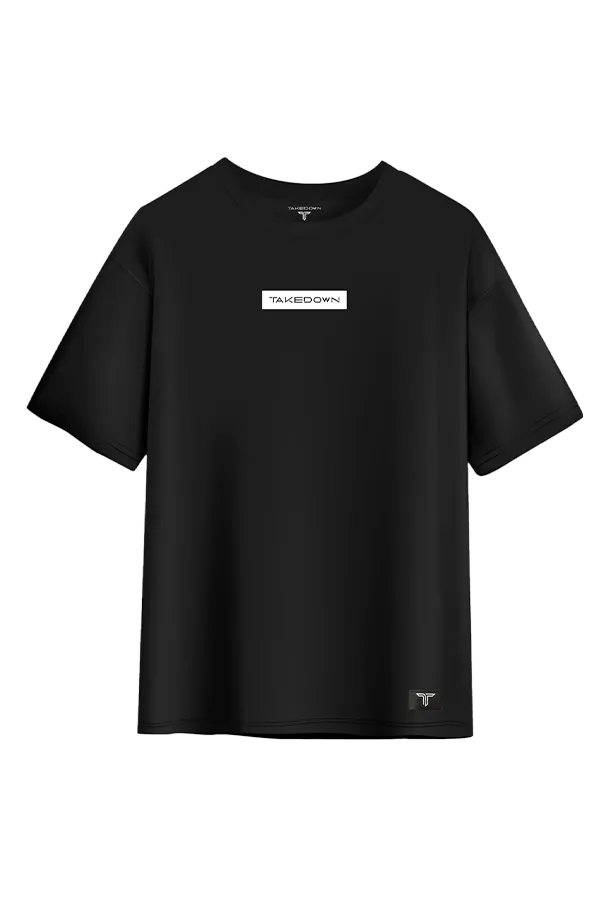 Small Box Logo Oversized T-Shirt - Black
