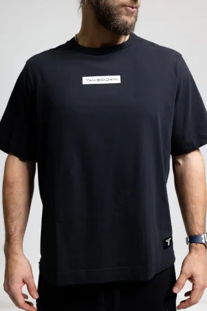 Small Box Logo Oversized T-Shirt - Black