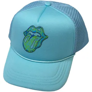 The Rolling Stones Mesh Back Cap - Psychedelic Tongue