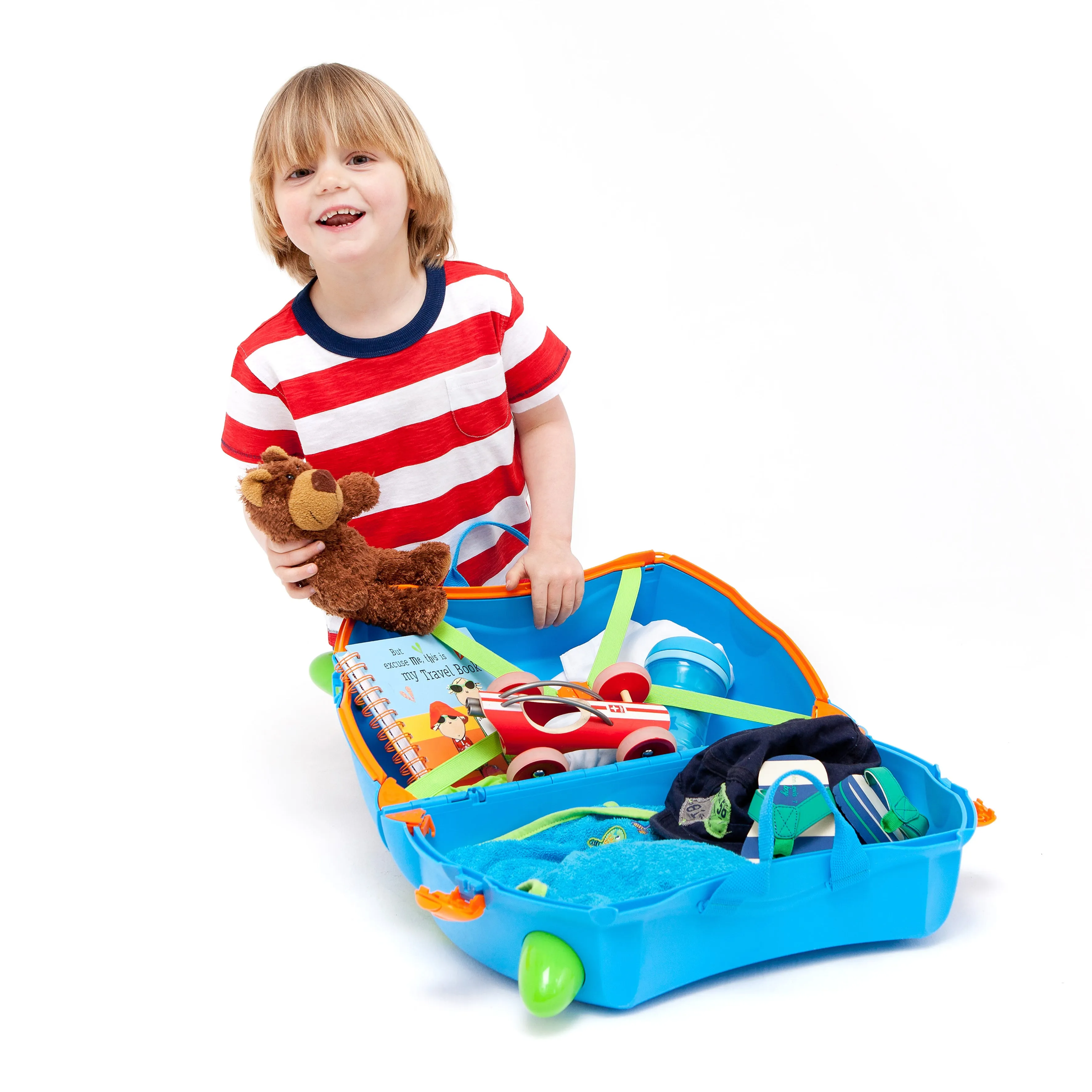 Trunki - Terrance, Childrens Ride-On Suitcase & Kid's Hand Luggage