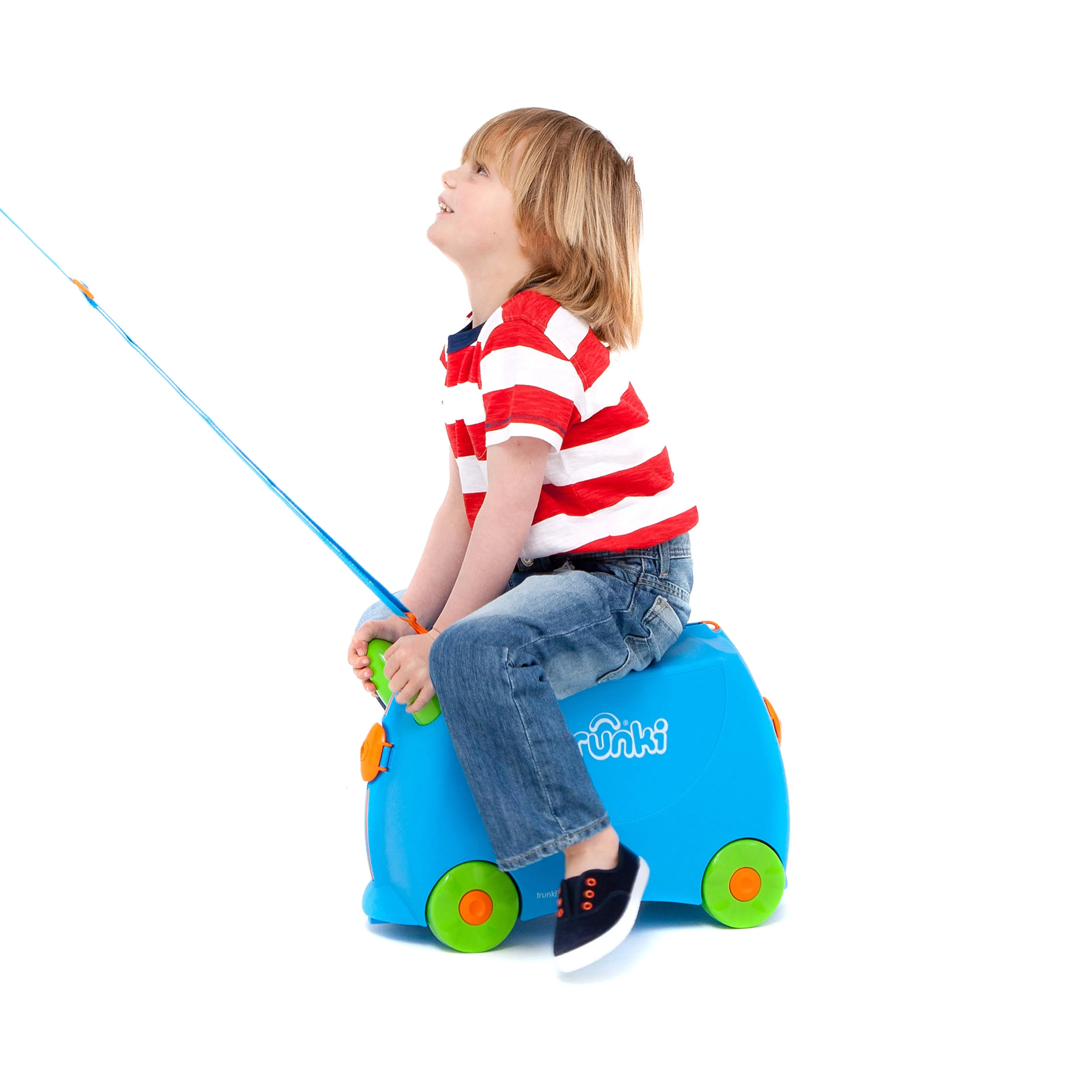 Trunki - Terrance, Childrens Ride-On Suitcase & Kid's Hand Luggage