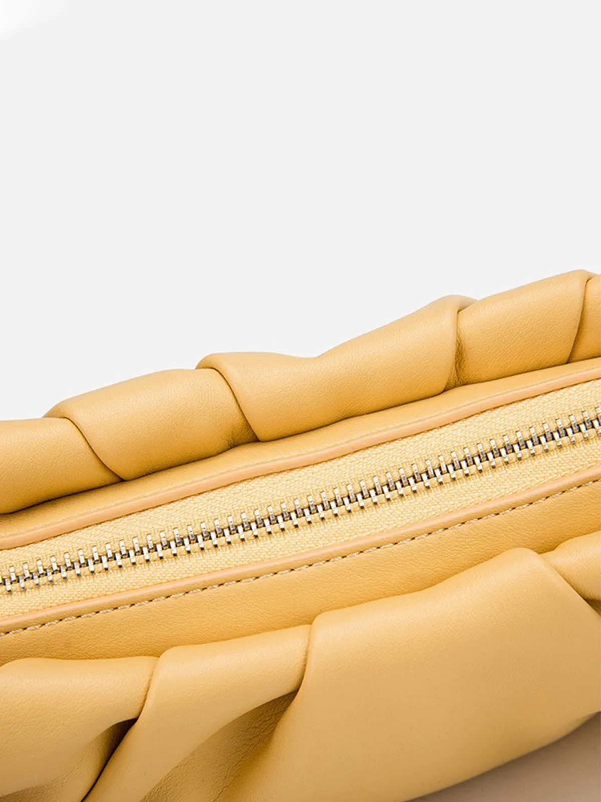 Vegan Leather Croissant Bag