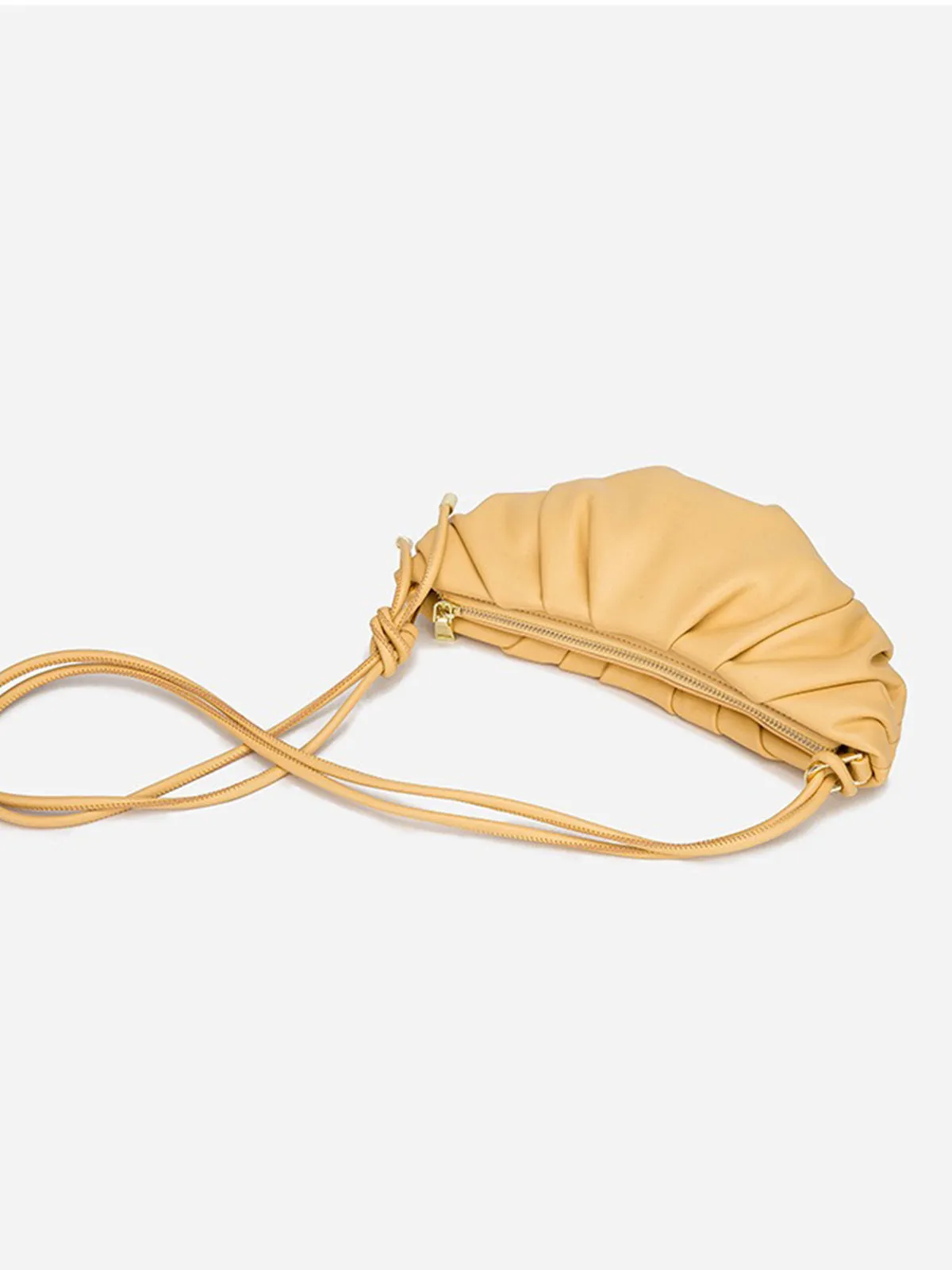 Vegan Leather Croissant Bag