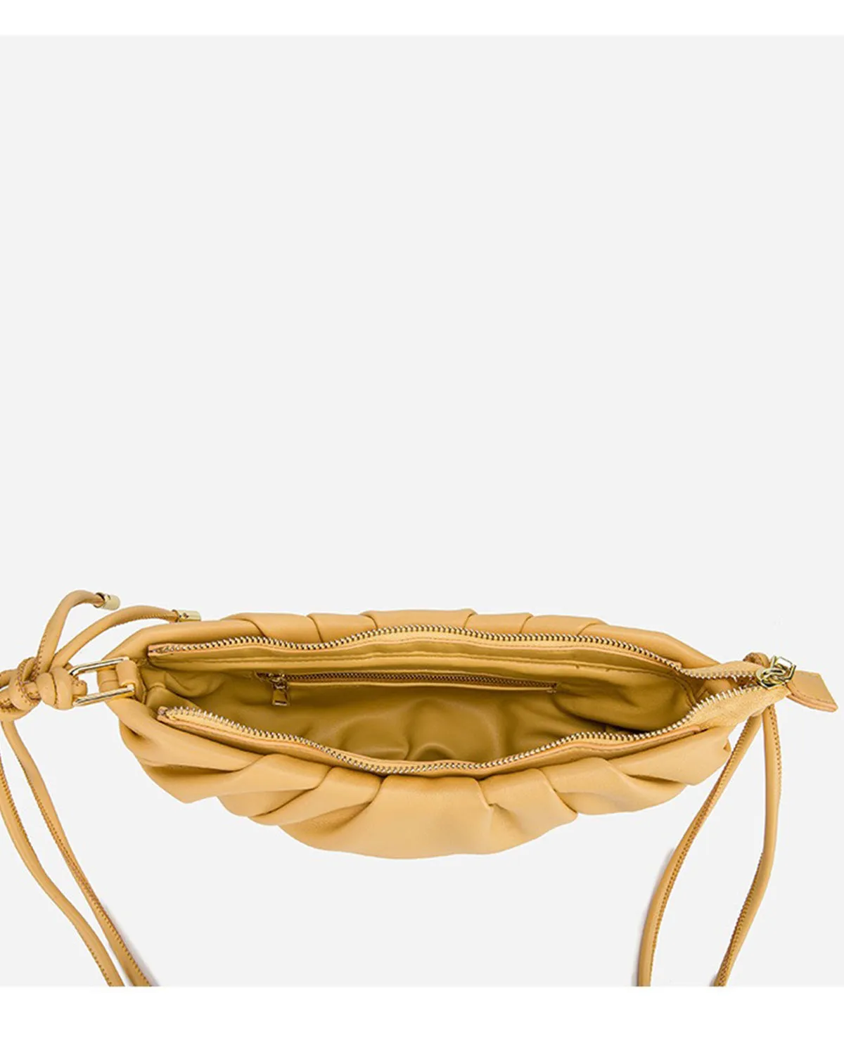 Vegan Leather Croissant Bag