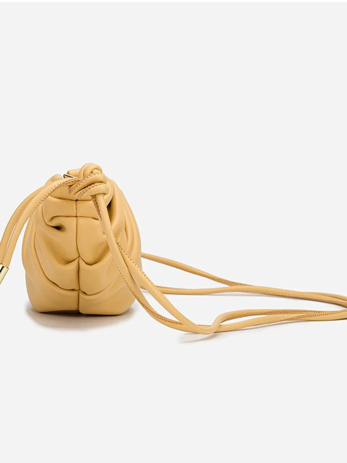 Vegan Leather Croissant Bag