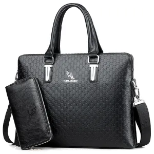 West Louis Convenient Document Briefcase