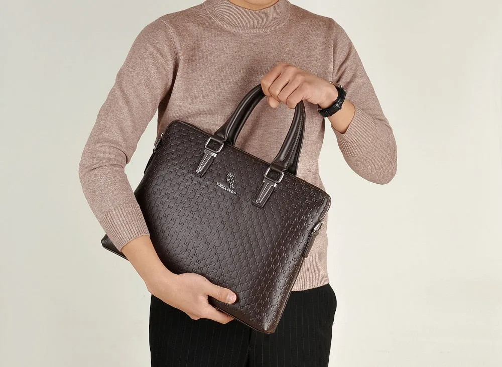 West Louis Convenient Document Briefcase