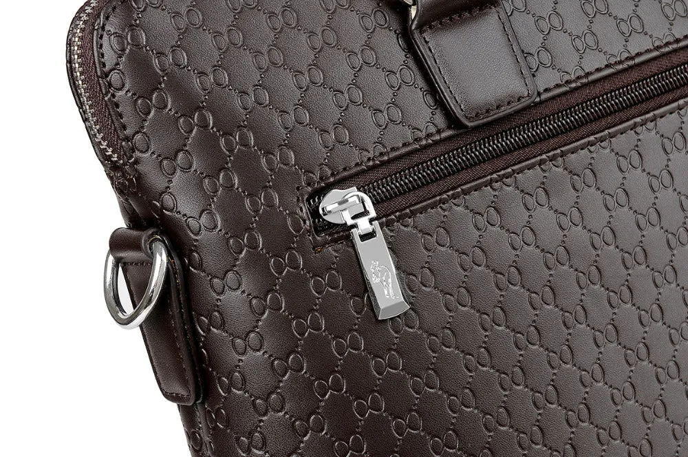 West Louis Convenient Document Briefcase