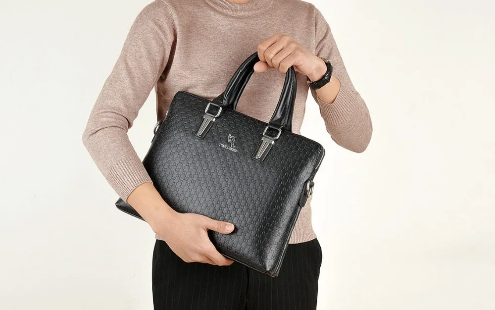 West Louis Convenient Document Briefcase