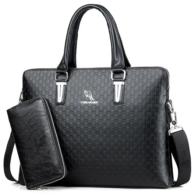 West Louis Convenient Document Briefcase